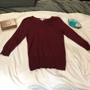 New York & Company 3/4 sleeve sweater